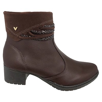 Bota Feminina Mississipi Cano Baixo - Q5711 - Marrom