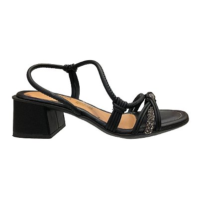 Sandália Feminina Mississipi - Q9422 - Preto