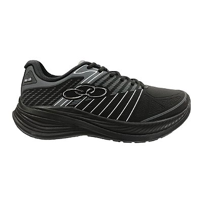 Tênis Masculino Olympikus Volcan - 150 - Preto-Chumbo