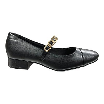 Sapato Feminino Moleca - 5795.104 - Preto