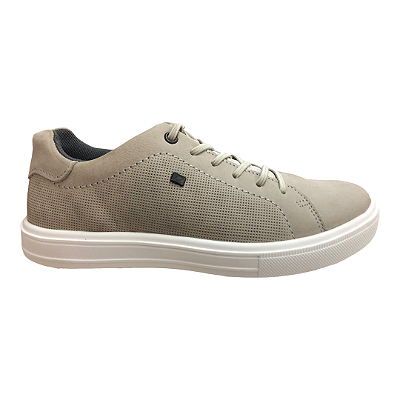 Sapatênis Masculino Pegada Couro - 111501-09 - Cinza