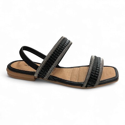 Sandália Feminina Mississipi - MB182 - Preto