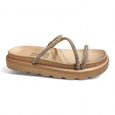 Chinelo Feminino Vizzano - 6459.318 - Ouro Rosado
