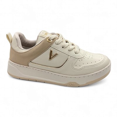 Tênis Feminino Via Marte Casual - 137-004-05 - Bege