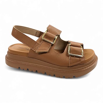 Sandália Feminina Modare Papete - 7200.102 - Camel