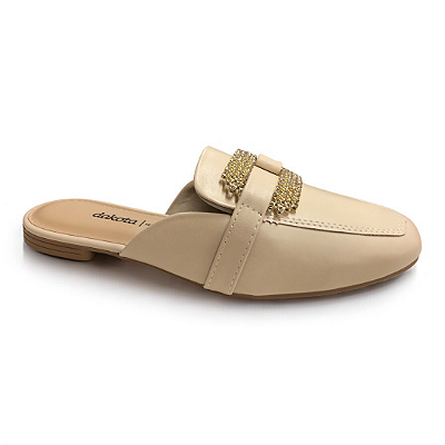 Mule Feminino Dakota - D0231 - Bege