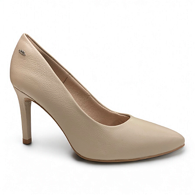 Sapato Feminino Dakota Scarpin Couro - G5051 - Branco Off