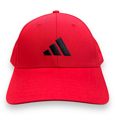 Boné Unissex Adidas Cotton - JP0396 - Vermelho