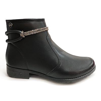 Bota Feminina Dakota Cano Baixo - DA925 - Preto