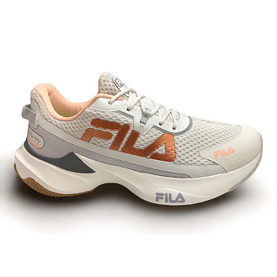 Tênis Feminino Fila Recovery - 51J728X-6012 - Branco-Salmão-Cobre
