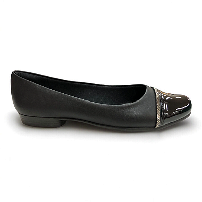 Sapatilha Feminina Piccadilly - 250244-2 - Preto