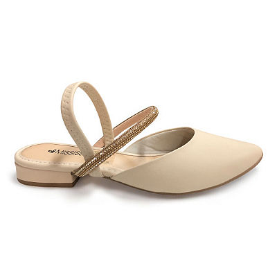 Sapato Feminino Mississipi Slingback - MB553 - Bege