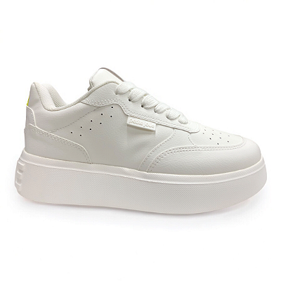 Tênis Feminino Petite Jolie Casual Start - PJ7537-00006 - Branco