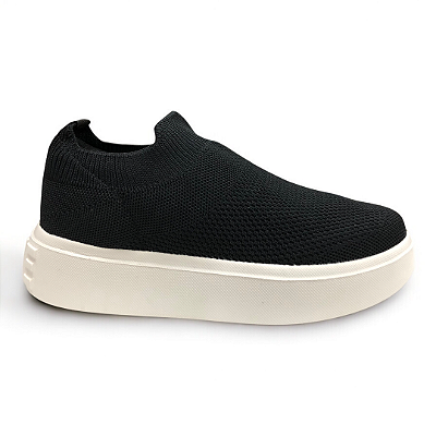 Tênis Feminino Petite Jolie Casual Start - PJ7582-67190 - Preto