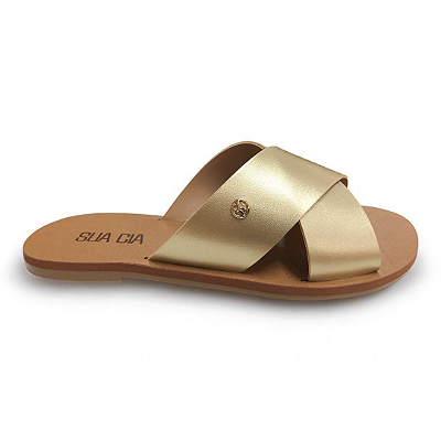 Rasteira Feminina Sua Cia - 8395.16144 - Dourado