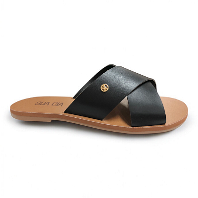 Rasteira Feminina Sua Cia - 8395.16144 - Preto
