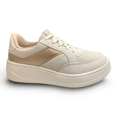 Tênis Feminino Modare Casual Ultraconforto - 7402.102 - Branco Off