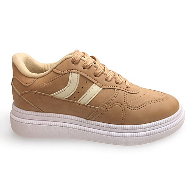Tênis Feminino Moleca Casual - 5816.101 - Nude