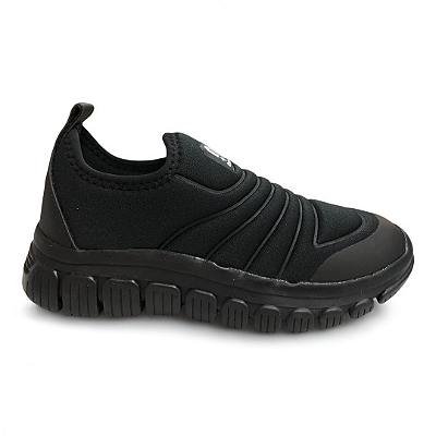 Tênis Infantil Unissex Novopé Calce Fácil - 99001204-1114 - Preto