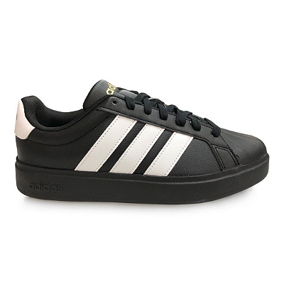 Tênis Masculino Adidas Street Talk - JP8284 - Preto-Branco