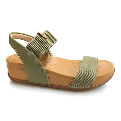 Sandália Feminina Modare Elástico Ultraconforto - 7207.105 - Verde