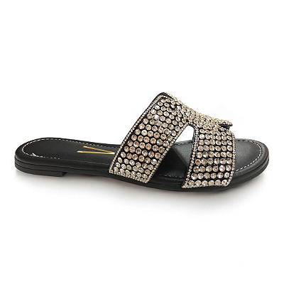 Rasteira Feminina Vizzano - 6371.1005 - Preto