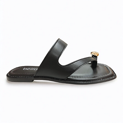 Rasteira Feminina Beira Rio - 8506.209 - Preto