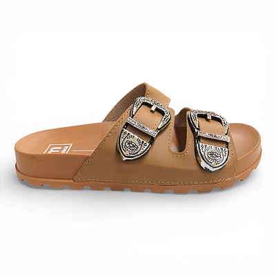 Chinelo Feminino Moleca Birken - 5436.402 - Camel