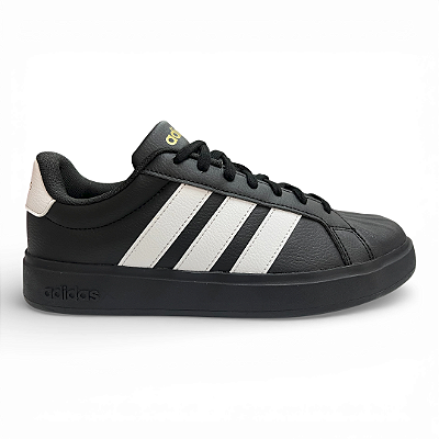 Tênis Unissex Adidas Street Talk - JR4700 - Preto-Branco