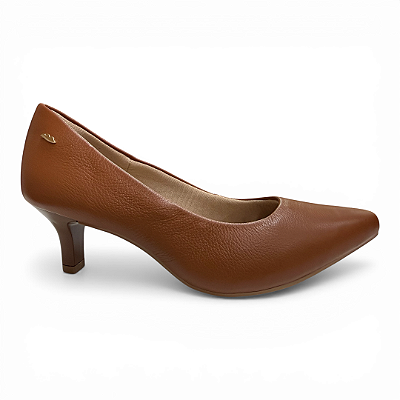 Sapato Feminino Dakota Scarpin Couro - G9381 - Marrom