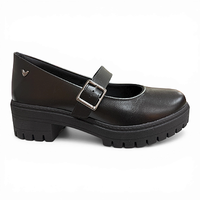 Sapato Feminino Mississipi Boneca - J0855 - Preto