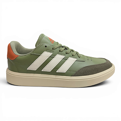Tênis Masculino Adidas Courtblock - IH1711 - Verde-Bege