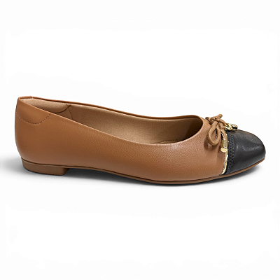 Sapatilha Feminina Beira Rio - 4267.212 - Camel-Preto