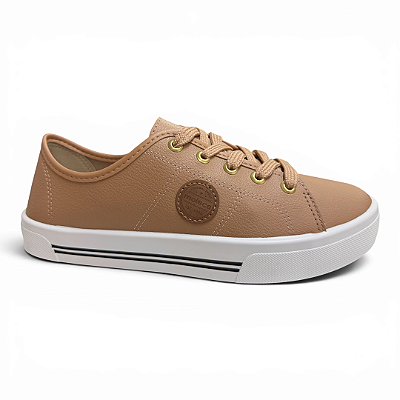 Tênis Feminino Moleca Casual - 5667.702 - Nude