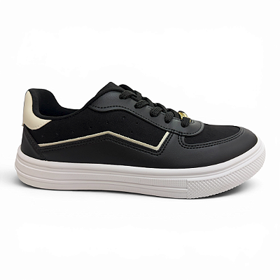 Tênis Feminino Moleca Casual - 5796.107 - Preto