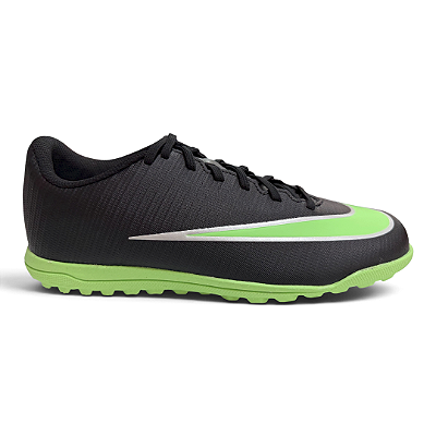 Chuteira Masculina Nike Society Vapor 17 Club - IM5965-001 - Preto-Verde