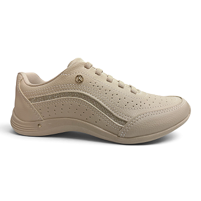 Tênis Feminino Kolosh Casual - C3184A - Bege