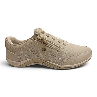 Tênis Feminino Kolosh Casual - C3846 - Bege