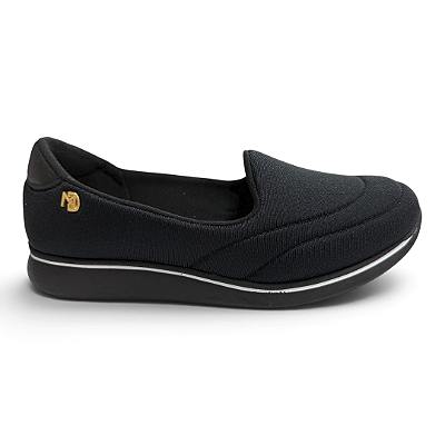 Tênis Feminino Modare Casual Slip On - 7358.222 - Preto