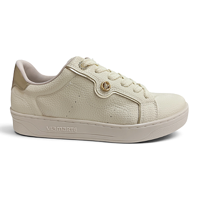 Tênis Feminino Via Marte Casual - 020-031-03 - Marfim