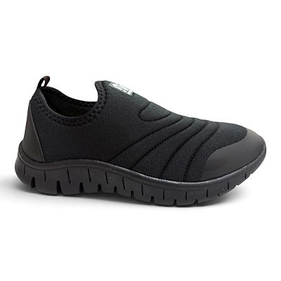 Tênis Infantil Unissex Novopé Calce Fácil - 11001001-3 - Preto