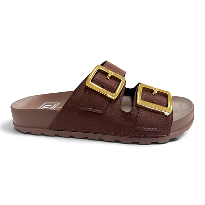 Chinelo Feminino Moleca Birken - 5436.401 - Marrom