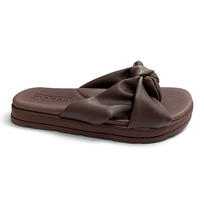 Chinelo Feminino Moleca Papete - 5490.232 - Marrom