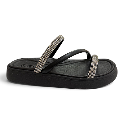 Chinelo Feminino Moleca Papete - 5469.321 - Preto