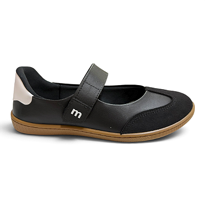 Tênis Feminino Moleca Mary Jane - 5605.592 - Preto