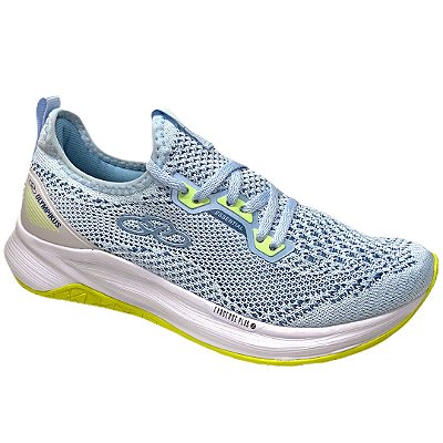 Tênis Feminino Olympikus Essential - 770 - Sky-Blue-Limão