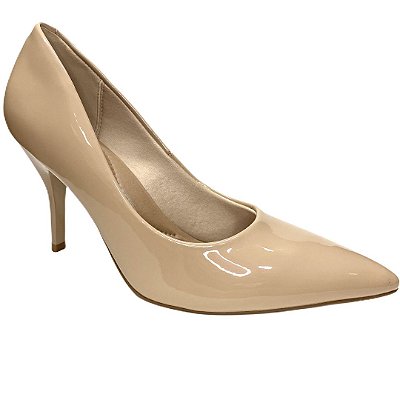 Sapato Feminino Beira Rio Scarpin - 4122.1100 - Vz Bege