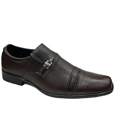 Sapato Masculino Venetto Couro - 2110B - Vegetali Café