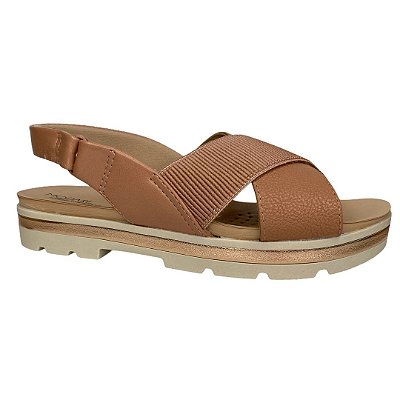 Sandália Feminina Modare Np Floa Conf Elastico Np Sense Flex - 7132.118 - Nude