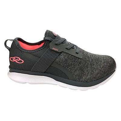 Tênis Feminino Olympikus Easy - 650 - Chumbo